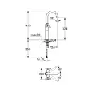 Grohe Atrio Смеситель для раковины на одно отверстие, XL-Size (21044000) фото 2 Aquada.com.ua