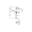 Grohe Veris Смеситель однорычажный для раковины M-Size (23065000) фото 2 Aquada.com.ua