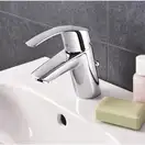 Змішувач для умивальника Grohe Eurosmart S-Size з гігієнічним душем, хром (23124002)