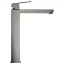 Смеситель для раковины высокий Grohe Eurocube XL-Size (цвет - тёмный графит, матовый), без донного клапана (23406AL0) фото 2 Aquada.com.ua