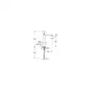 Grohe Змішувач для умивальника Eurocube Joy XL-Size, хром (23661000)