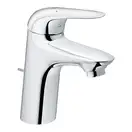 Смеситель однорычажный для раковины Grohe Eurostyle Solid DN 15 S-Size (цвет - хром) с донным клапаном (23707003) фото 1 Aquada.com.ua