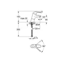 Змішувач для умивальника Grohe Euroeco Special (32790000)