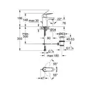Grohe Eurosmart Cosmopolitan Смеситель S, хром (32825000)