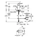 Grohe Eurosmart Cosmopolitan Змішувач для раковини, хром (3282500E)