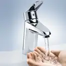Смеситель для раковины Grohe Eurodisc Cosmopolitan (цвет - хром) (33183002) фото 3 Aquada.com.ua