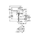 Смеситель для раковины Grohe Eurodisc Cosmopolitan (цвет - хром) (33183002) фото 4 Aquada.com.ua