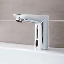 Змішувач для умивальника Grohe Eurosmart Сosmopolitan E, сенсорний 6V, хром (36330001)