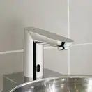 Змішувач для умивальника Grohe Eurosmart Сosmopolitan E, сенсорний 6V, хром (36330001)
