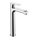 Смеситель для раковины, однорычажный Hansgrohe Metris (цвет - хром), с донным клапаном (31183000) фото 1 Aquada.com.ua