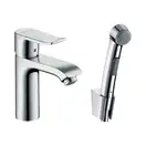 Hansgrohe Mertis Змішувач для раковини з гігієнічним душем, хром (31285000)