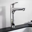 HANSGROHE Смеситель для раковины 230 однорычажный, со сливным гарнитуром, хром Focus (31531000) фото 3 Aquada.com.ua
