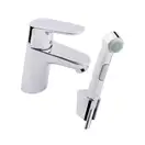 Hansgrohe Смеситель для раковины, однорычажный, с гигиенической лейкой Focus (31926000) фото 3 Aquada.com.ua