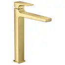 Смеситель для раковины высокий Hansgrohe Metropol (цвет - полированное золото), с донным клапаном (32512990) фото 1 Aquada.com.ua