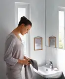 Смеситель для раковины Hansgrohe Novus (цвет - хром), с донным клапаном Push-Open (71022000) фото 2 Aquada.com.ua