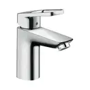 Hansgrohe Смеситель для раковины однорычажный, со сливным гарнитуром, хром Logis Loop 100 (71151000) фото 1 Aquada.com.ua