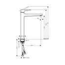 Hansgrohe Metropol 260 Змішувач для умивальника, хром (74512000)