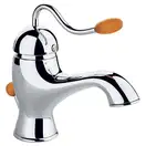 Смеситель для раковины Nicolazzi Antelao ручка CILIEGIO (3402CR20) фото 1 Aquada.com.ua
