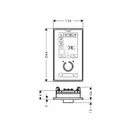 Термостат для ванны электронный Axor Starck ShowerCollection хром (15842000) фото 5 Aquada.com.ua