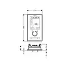 Термостат для ванны электронный Axor Starck ShowerCollection, (цвет - белый) (15842400) фото 3 Aquada.com.ua