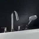 Смеситель на борт ванны Axor Citterio M (цвет - хром) (34444000) фото 2 Aquada.com.ua