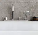 Смеситель на борт ванны Axor Citterio M (цвет - хром) (34444000) фото 3 Aquada.com.ua