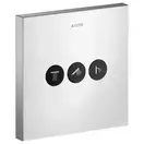 Вентиль скрытого монтажа для 3 потребителей Axor ShowerSelect (цвет - хром) (36717000) фото 1 Aquada.com.ua