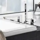 Смеситель для ванны Grohe Eurocube (цвет - хром) (19897000) фото 3 Aquada.com.ua