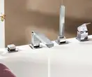 Grohe Eurocube Смеситель на борт ванны, хром (19897001)