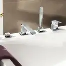 Grohe Eurocube Смеситель на борт ванны, хром (19897001)