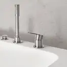 Смеситель однорычажный на борт ванны на 3 отверстия Grohe Lineare (цвет - хром) (19965001) фото 2 Aquada.com.ua