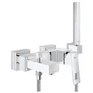 Смеситель для ванны Grohe Eurocube (цвет - хром), с душевым гарнитуром (23141000) фото 10 Aquada.com.ua