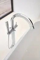 Grohe Grandera Підлоговий змішувач для ванни, хром (23318000)