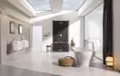 Grohe Essence New Напольный смеситель для ванны, хром (23491001)