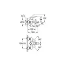 Grohe BauLoop Змішувач для ванни, хром (23603000)