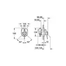 Grohe BauClassic Змішувач для ванни, хром (29047000)