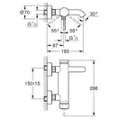 GROHE Смеситель для ванны Essence New (цвет - хром) (33624001) фото 4 Aquada.com.ua