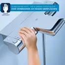 Термостат для ванны Grohe Grohtherm New 2000 (цвет - хром) (34464001) фото 5 Aquada.com.ua