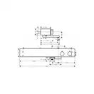 Термостат Hansgrohe ShowerTablet 600 (цвет - хром) (13109000) фото 2 Aquada.com.ua
