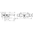 Hansgrohe Ecostat E Термостат для ванни, хром (13123000)