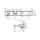 Термостат Hansgrohe RainSelect (15359400)