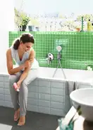 Смеситель для ванны Hansgrohe Novus (цвет - хром) (71045000) фото 2 Aquada.com.ua