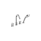 Смеситель на борт ванны Hansgrohe Logis (цвет - хром) (71314000) фото 1 Aquada.com.ua