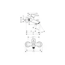 Смеситель для ванны, однорычажный Hansgrohe Talis S (цвет - хром) (72400000) фото 2 Aquada.com.ua