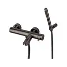 Смеситель для ванны Paffoni Light, с ручным душем (LIG023NKNSP)