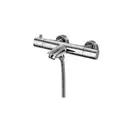 Смеситель для ванны с термостатом Paffoni Light (цвет - хром) (LIQ022CR) фото 1 Aquada.com.ua