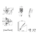 Змішувач для ванни Qtap Grand CRM 006 (QTGRACRM006) фото 2 Aquada.com.ua