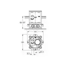 Grohe Встраиваемая часть напольного смесителя (45984001)