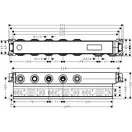 HANSGROHE Скрытая часть для RainSelect, с 3 кнопками (15311180) фото 2 Aquada.com.ua