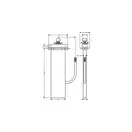Прихована частина Hansgrohe Axor Rim (15490180)